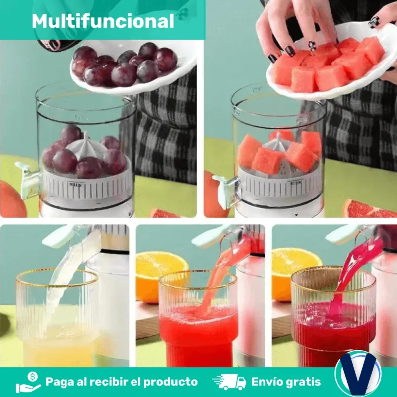 AUTOMATIC JUICER PRO™ Extractor eléctrico de jugos ultra rápido - Imagen 2