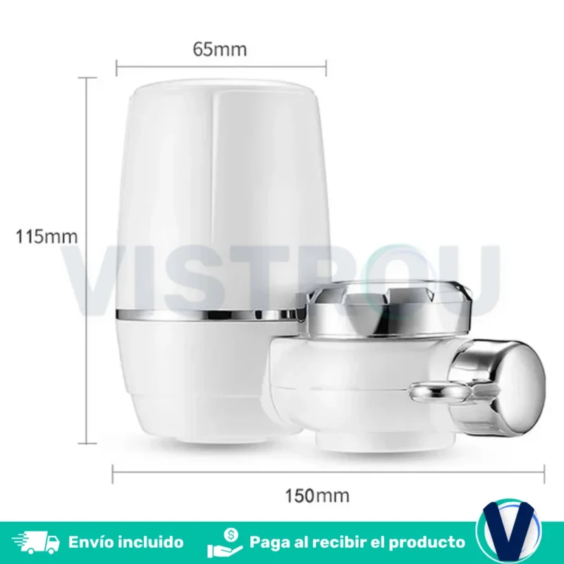 COMBO CLEAR STREAM PRO™ Filtro purificador de agua + Repuesto Grif - Imagen 4